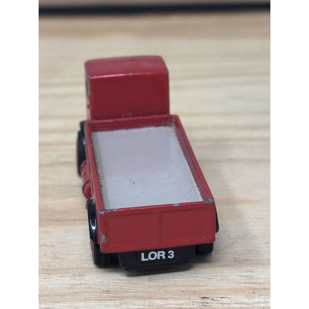 Vintage Thomas and Friends Lorry 3 Truck Diecast toy Ertl 1999 Red LOR 3
